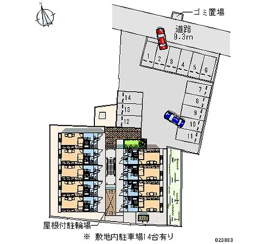 ★手数料０円★蒲郡市形原町石橋 月極駐車場